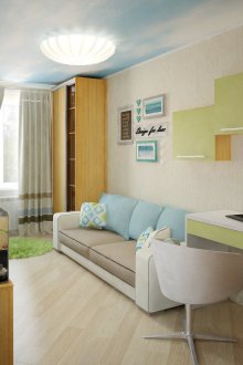 Κρεμαστές ταπετσαρίες κάνουν το δωμάτιο ευρύτερο