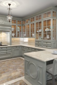 Γκρίζα κουζίνα