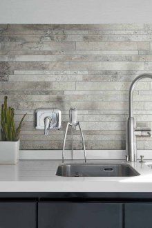 Γκρι ποδιά κουζίνας