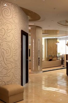 Laminate στο διάδρομο