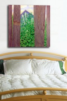 Εικόνα για ένα υπνοδωμάτιο σε ρουστίκ ύφος