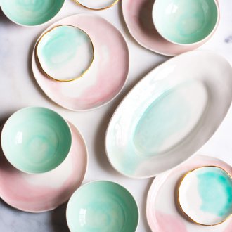 Γυάλινο πιάτο σαπουνιού για μπάνιο