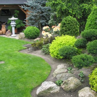 Topiary στον κήπο