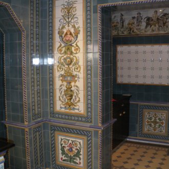 Πλακάκι Metlakh με λούστρο