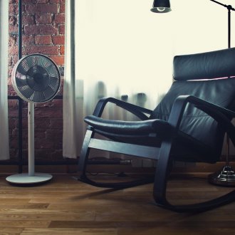 Ανεμιστήρας δαπέδου με λειτουργία υγρασίας