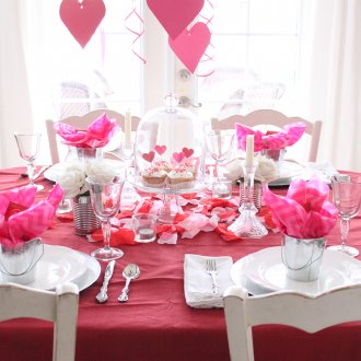 Ρομαντικό διακοσμητικό πίνακα