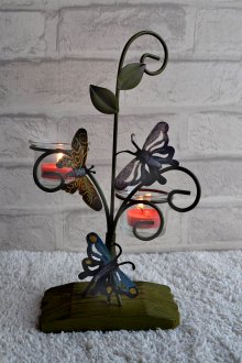 Το κηροπήγιο μπορεί να χρησιμοποιηθεί για να δημιουργήσει χαμηλό φωτισμό