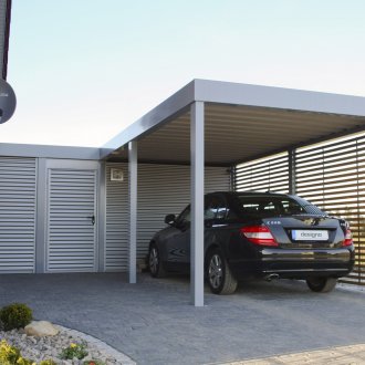 Ένα carport