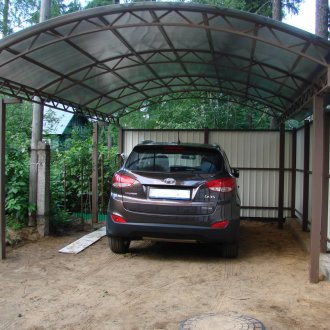 Πολυανθρακικό Carport