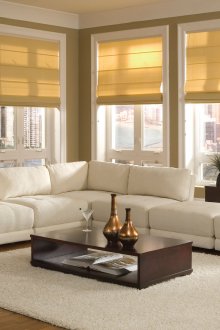 Λευκός καναπές μετατρέψιμος