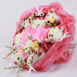 Μπουκέτο από Hello Kitty Toys