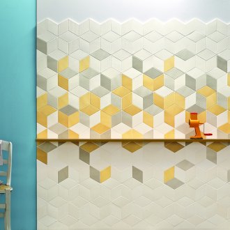 Κίτρινο διαμάντι σχήμα κεραμίδι