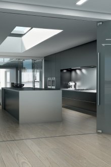 Γυάλινη πόρτα ακορντεόν