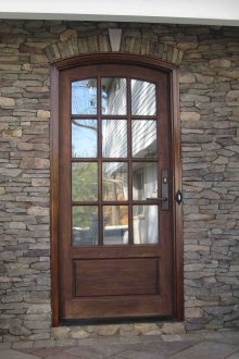 Πάνελ πρόσοψης από φυσική πέτρα