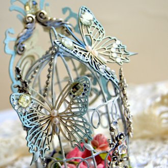 Διακοσμητικό κλωβό σύρμα