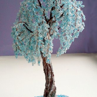 Χειμώνας δέντρο χάντρα