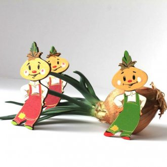 Ξύλινο μαγνητικό ψυγείο