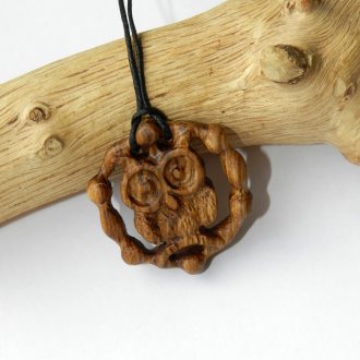 Κουκουβάγια από ξύλο