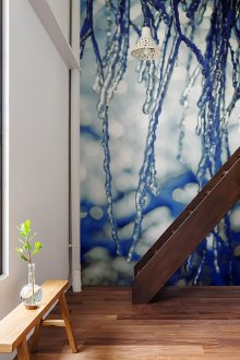 Ταπετσαρία χειμερινών εφέ με χειμερινό εφέ