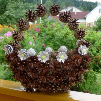 Καλάθι με κώνοι