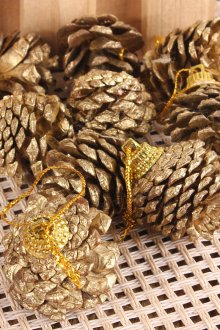 Ξύλινη πόρτα επιχρυσωμένη