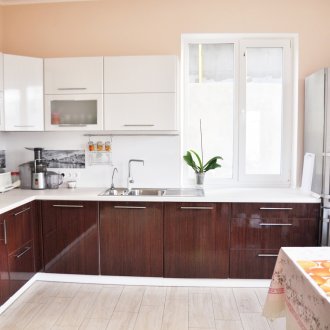 Πλαστική πρόσοψη κουζίνας από ξύλο