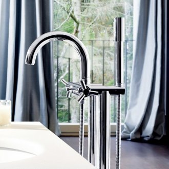 Διπλή λαβή μίξης