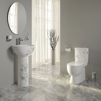 Νιπτήρας βάθρου με μοτίβο