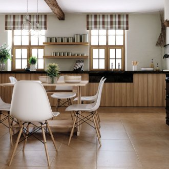 Ματ πλακιδίων πορσελάνης στην κουζίνα