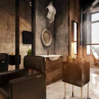 Σοφίτα μπάνιο χώρο στυλ