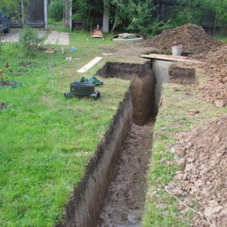 Γείωση για σηπτική δεξαμενή