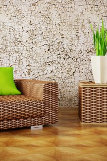 Ταπετσαρία με πρότυπο παλαιού χρώματος