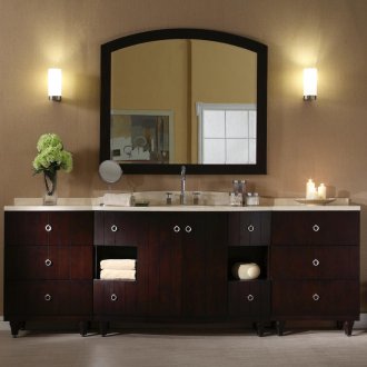 Φωτιστικά τοίχου στο μπάνιο