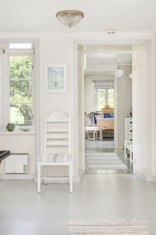 Φωτεινό πάτωμα και πόρτες