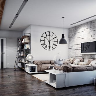 Καναπές στυλ σοφίτα