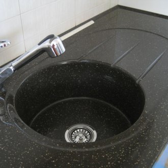 Χύτευση νεροχύτη γρανίτη