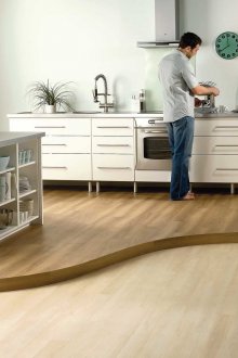 Δυάρι με laminate στην κουζίνα