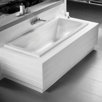 Ορθογώνια μπανιέρα με οθόνη