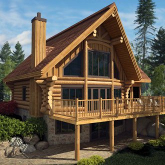 Έργο σπιτιού με χώρο στάθμευσης