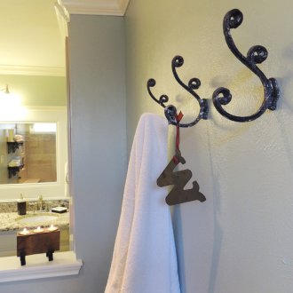 Σφυρήλατα άγκιστρα μπάνιου