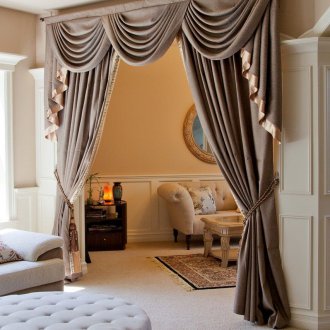 Κλασικές βαμβακερές κουρτίνες