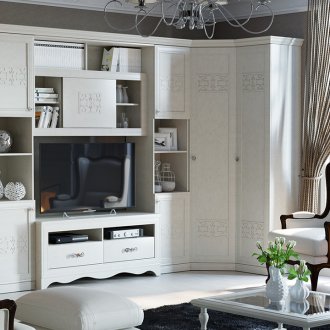 Provence γωνιακό τοίχο στο σαλόνι