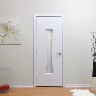 Πόρτα πλαστικοποιημένης τέφρας