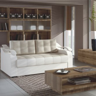 Αναδιπλούμενο δερμάτινο καναπέ