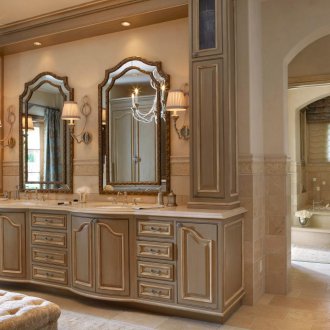 Νεοκλασικό ντουλάπι μπάνιου