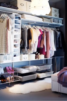 Διοργάνωση γκαρνταρόμπα σε παιδικό δωμάτιο