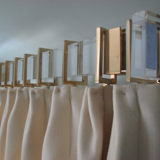 Διαφανής ράβδος κουρτίνας