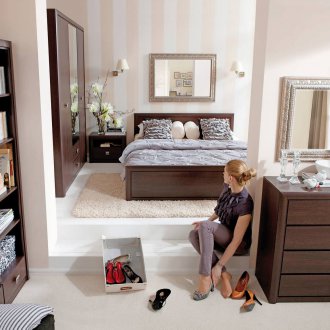 Σοκολάτα wenge υπνοδωμάτιο