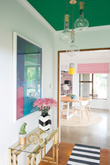 Art Nouveau πράσινο ανώτατο όριο