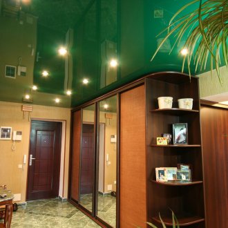 Πράσινη οροφή στο διάδρομο